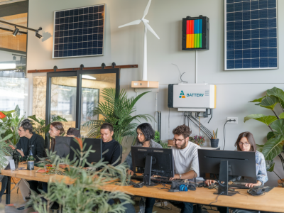 Comment les start-ups propulsent l’innovation dans le secteur des énergies renouvelables