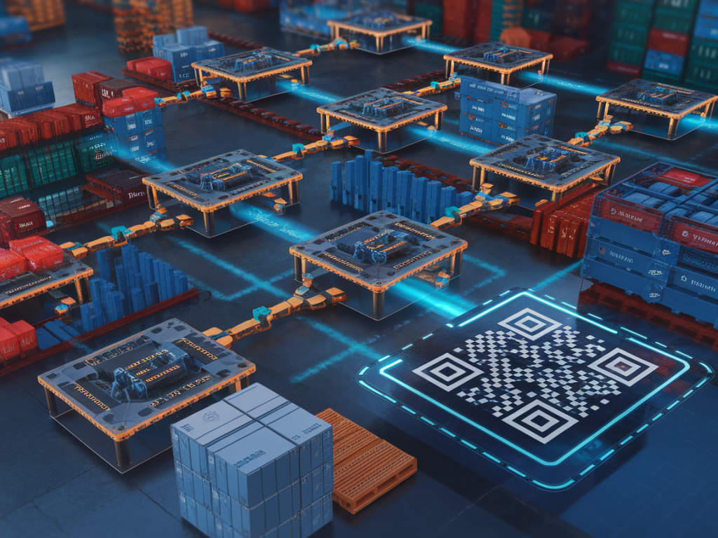 Le rôle de la blockchain dans la traçabilité des chaînes logistiques industrielles