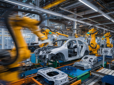 Comment l'intelligence artificielle transforme les chaînes de production dans l'industrie automobile